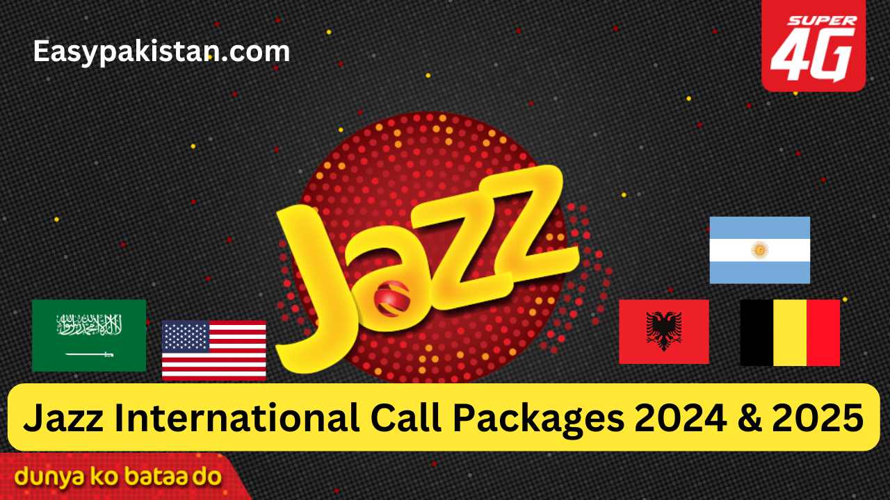 Jazz International Call Packages 2024 & 2025