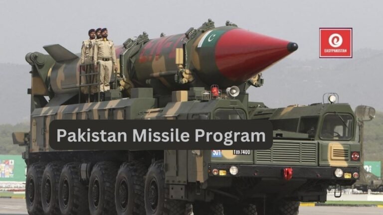 pakistan missile program